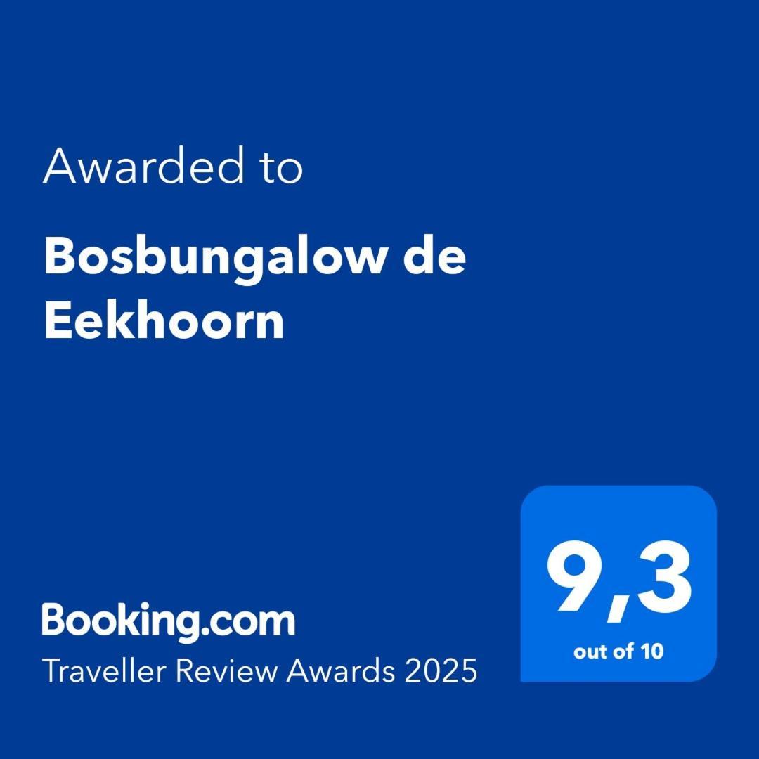 Bosbungalow De Eekhoorn Nunspeet Exterior photo